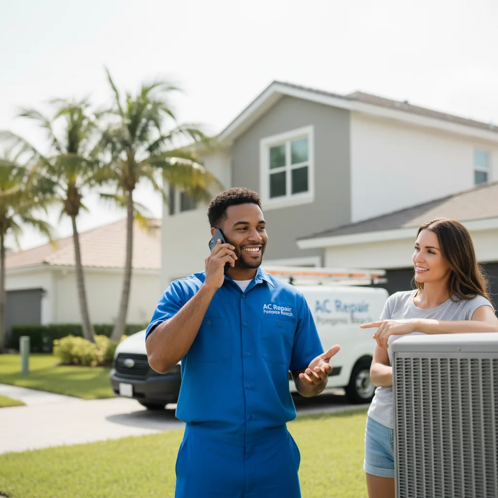 AC Repair Pompano Beach customer support in Cocoa Beach